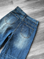 Stylish casual light blue jeans