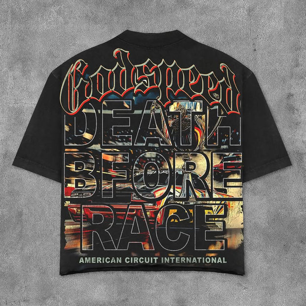 Racing Champion Print Short Sleeve T-Shirt