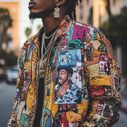 Hip-hop casual street style fashion jacket