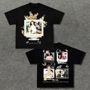 Retro Hip Hop Casual Short Sleeve T-Shirt