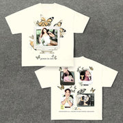 Retro Hip Hop Casual Short Sleeve T-Shirt