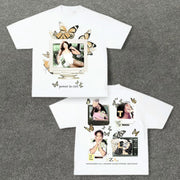 Retro Hip Hop Casual Short Sleeve T-Shirt