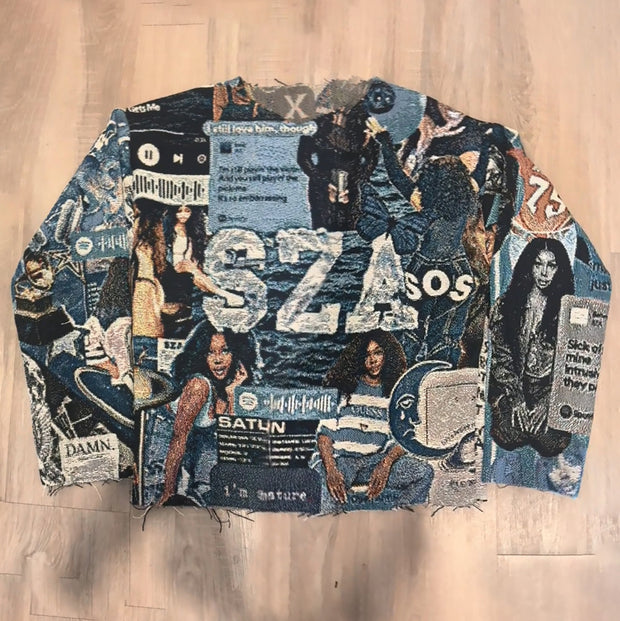 Vintage sza tapestry crewneck sweatshirt