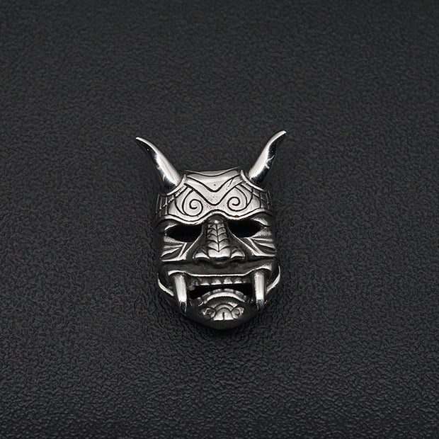 Prajna ghost skull necklace titanium steel