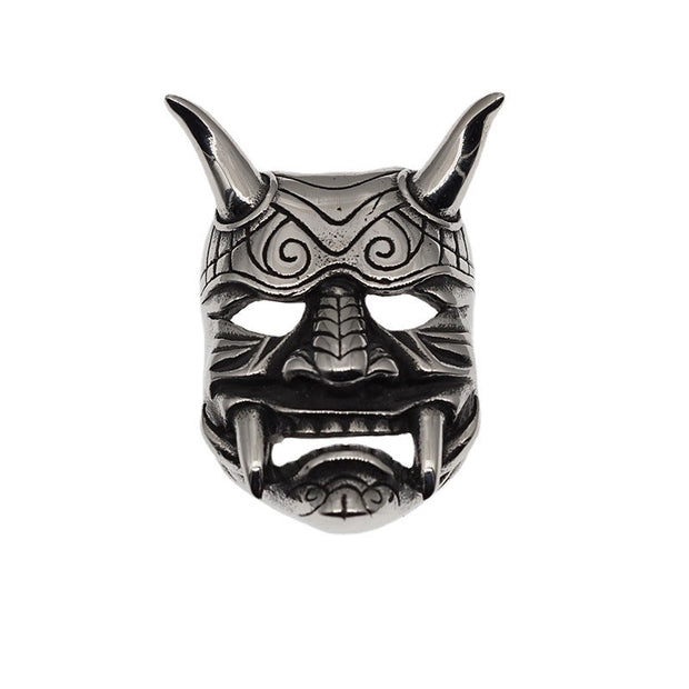Prajna ghost skull necklace titanium steel