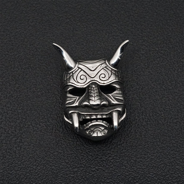 Prajna ghost skull necklace titanium steel