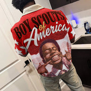 Boy Scouts of America tapestry short-sleeved jacket