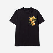 Orange Pattern Casual Short Sleeve T-Shirt