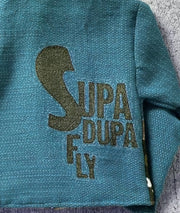 Hip Hop Casual Street Zipper Tapestry Jacket