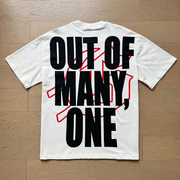 godspeed print crew neck T-shirt