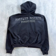 Fashion Letter Print Long Sleeve Zipper Hoodies