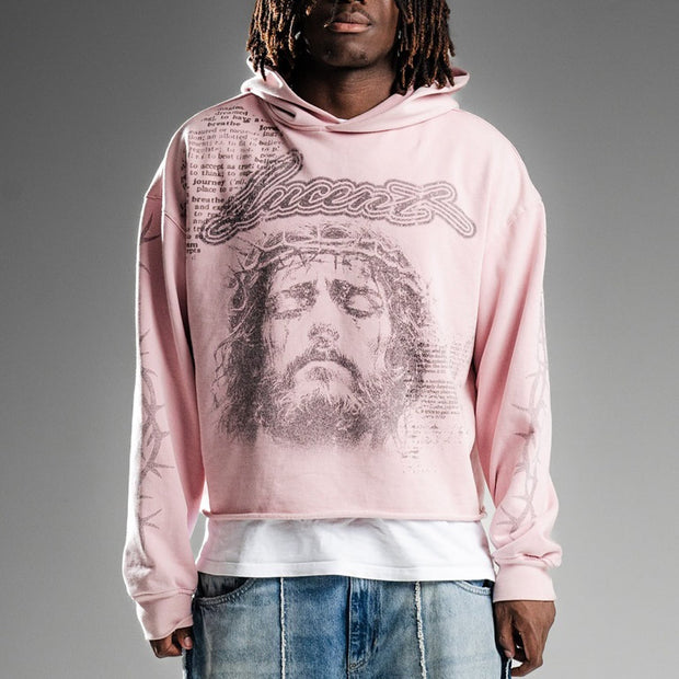 Jesus Casual Street Vintage Hoodie