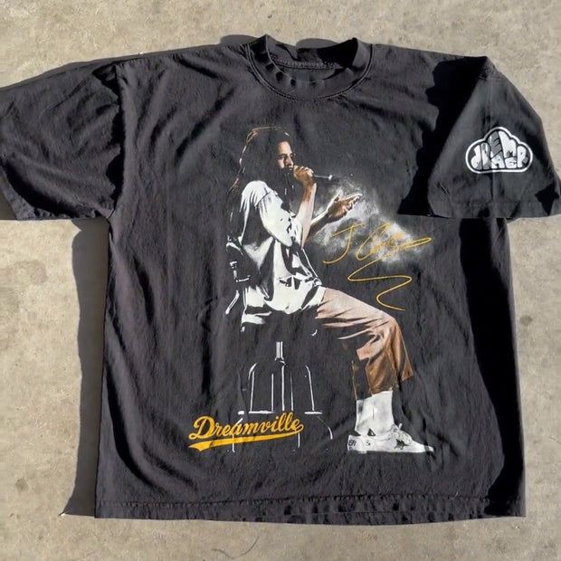 Dreamville Print Short Sleeve T-Shirt