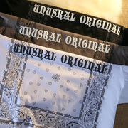 Street ins retro print short-sleeved T-shirt men