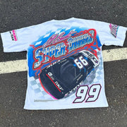 Street Style Racing No.99 Print Short Sleeve T-Shirt