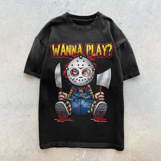 Vintage Street Hip Hop Thriller T-Shirt