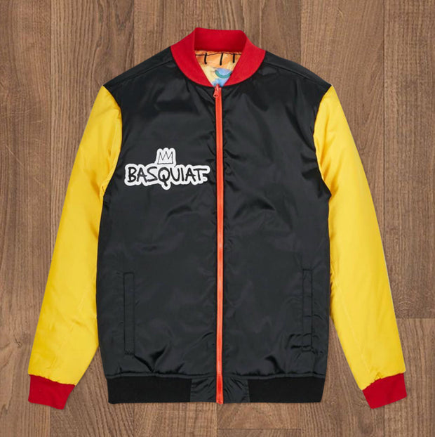 Casual personality jacket printed double-sided jacket