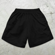 Wave Sakura Graphic Print Elastic Shorts