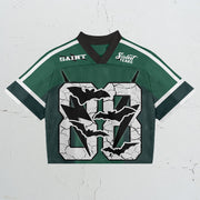 Bat Casual Street Mesh Jersey