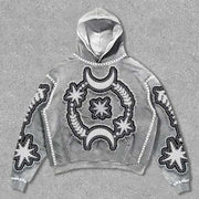Retro Eyes Oversized Hoodie