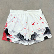 Samurai Anime Retro Shorts