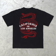 Trendy brand personalized print street short-sleeved T-shirt