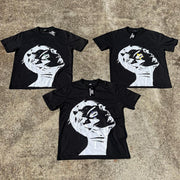 Fashion Only Want Racks Print Short Sleeve T-Shirt