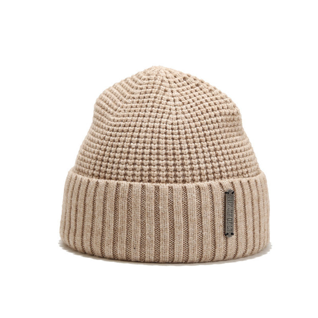 Simple knitted hat solid color casual wild trend woolen hat