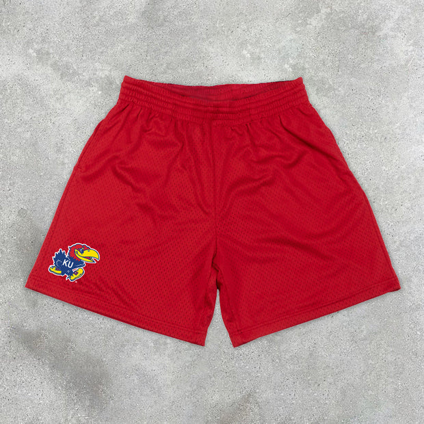 Fashion Printed Mesh Training Sports Shorts