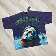 Vintage Washed Statue of Liberty T-Shirt