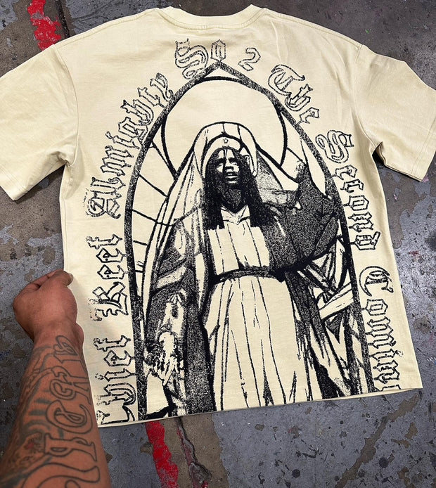 Redemption Print Casual Street Tee