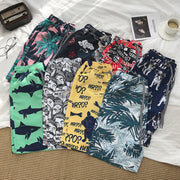 Cartoon casual pants beach pants couple shorts