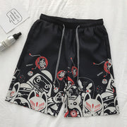 Cartoon casual pants beach pants couple shorts