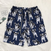 Cartoon casual pants beach pants couple shorts