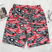 Cartoon casual pants beach pants couple shorts