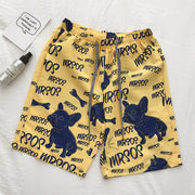 Cartoon casual pants beach pants couple shorts