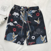 Cartoon casual pants beach pants couple shorts