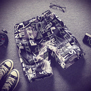 Cartoon casual pants beach pants couple shorts