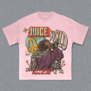 & Skull Print Short Sleeve T-Shirt