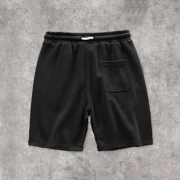 Personalized print retro fashion shorts