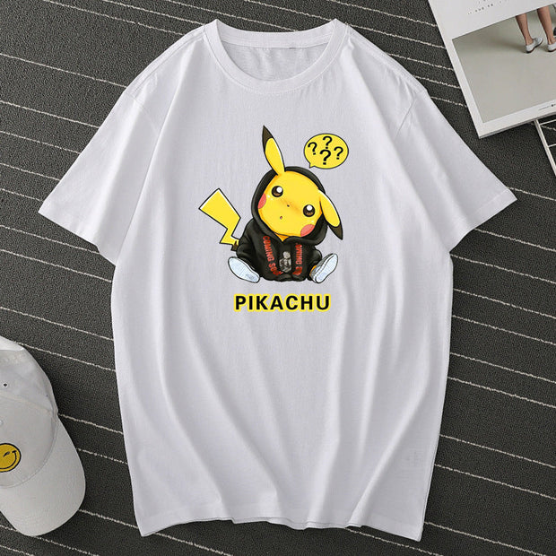 Loose round neck ins casual short-sleeved T-shirt