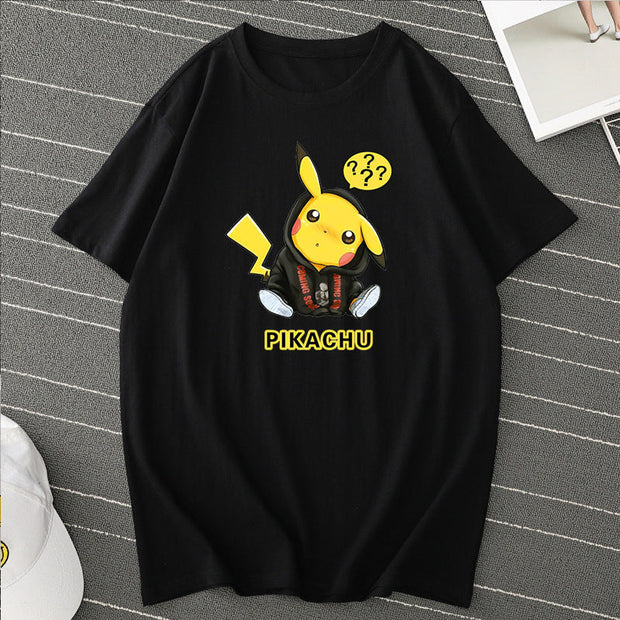 Loose round neck ins casual short-sleeved T-shirt