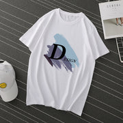 Loose round neck ins casual short-sleeved T-shirt