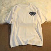 Vintage ins fashion brand loose short-sleeved t-shirt