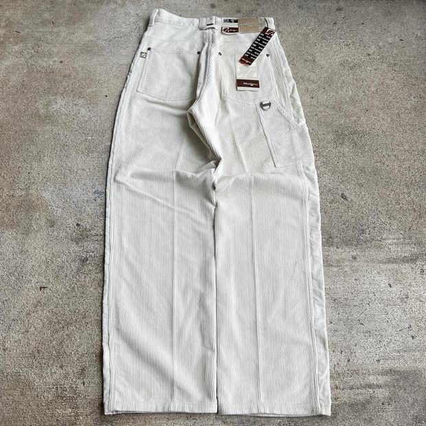 Vintage Multi-Pocket Corduroy Trousers
