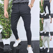 New striped men's casual pants