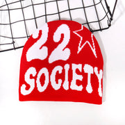 22 Number Single Knitted Hat