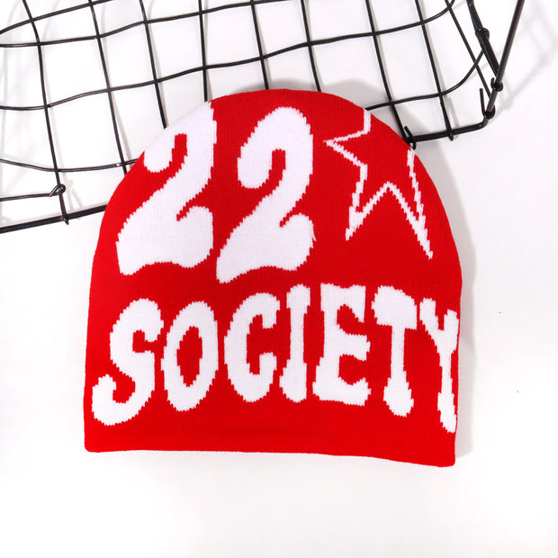 22 Number Single Knitted Hat