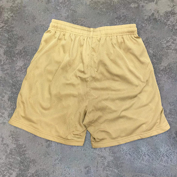 Keep Smile Graphic Sport Mesh Shorts