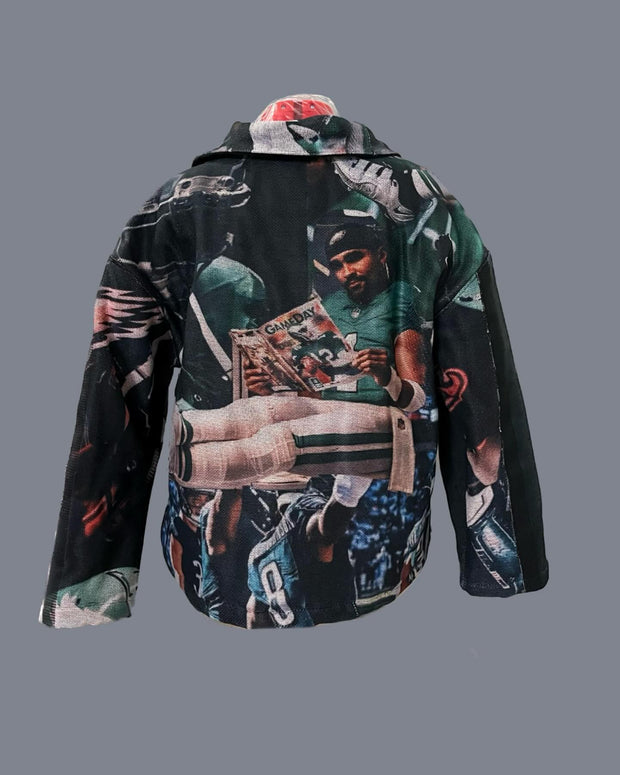 Eagles tapestry lapel jacket